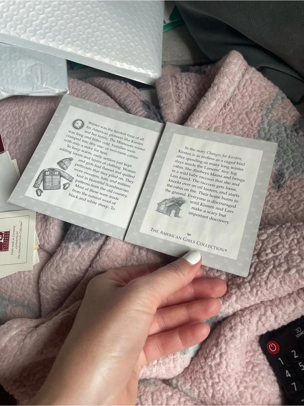Vintage 90s American Girl / Pleasant Company Kirsten’s winter story pamphlet